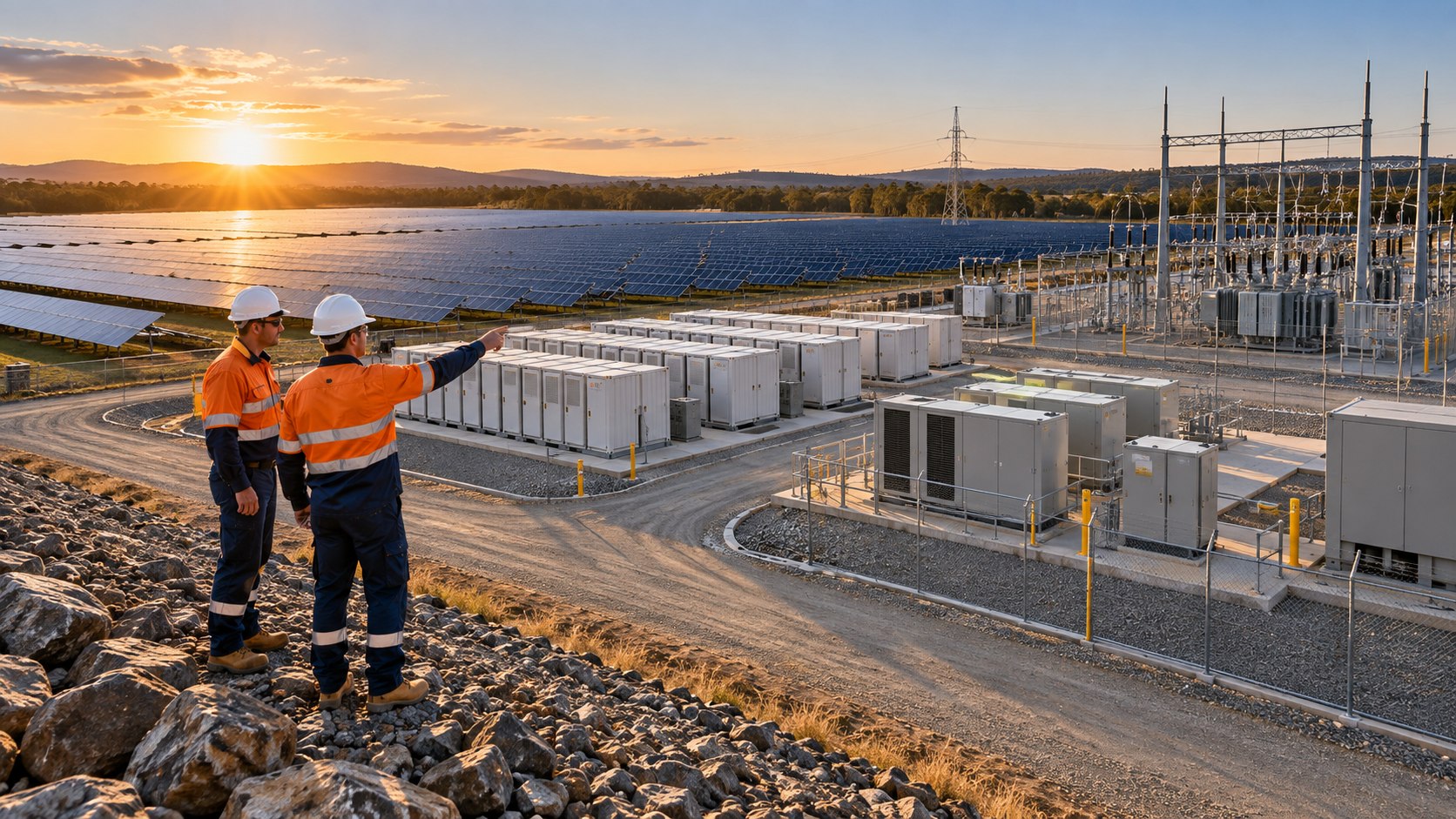 Solar, BESS & Energy-Enabling Civil Works